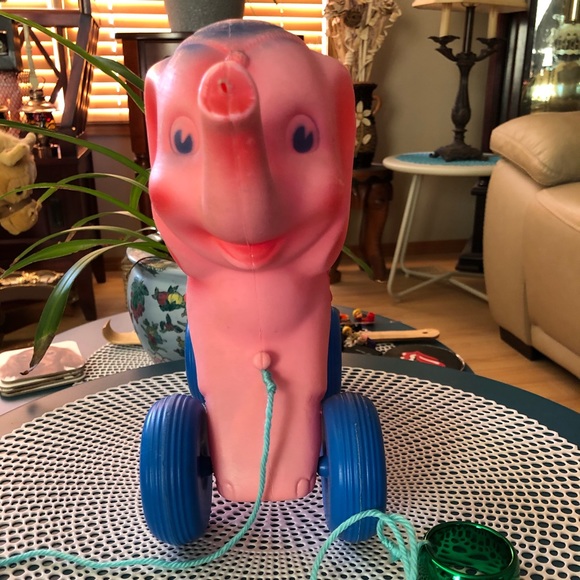 COPY - 1960’s Circus Elephant Pull Toy - Picture 3 of 4